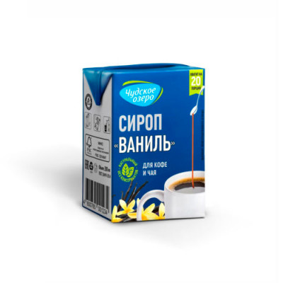 Сироп со вкусом Ванили ТЗ "Чудское озеро" (200мл)